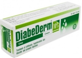 Diabederm Urea Cream 10% 35g. (สีเขียว) ไดอะบีเดิร์ม ยูเรียครีม